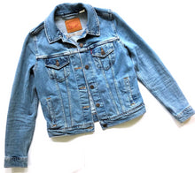 Load image into Gallery viewer, J&#39;ADORE LE GOING GREEN - Reworked Denim Jacket